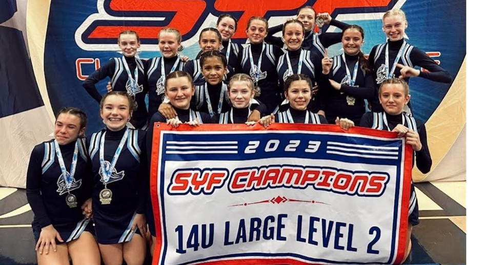 Congrats 14U Cheer!